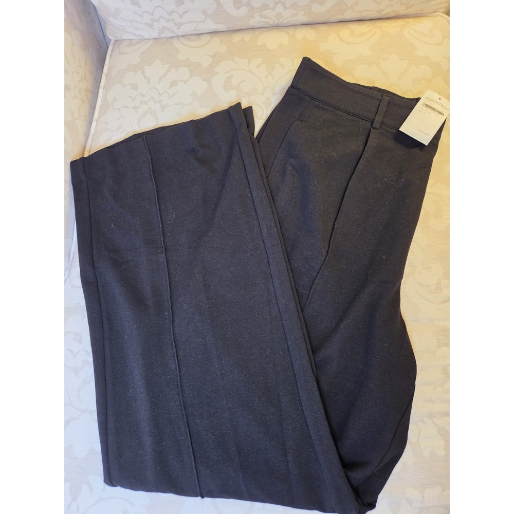 NIC+ZOE Women's Wide Leg High Rise Stretch Pants Black Onyx Size XL NEW! $148 - Picture 1 of 13